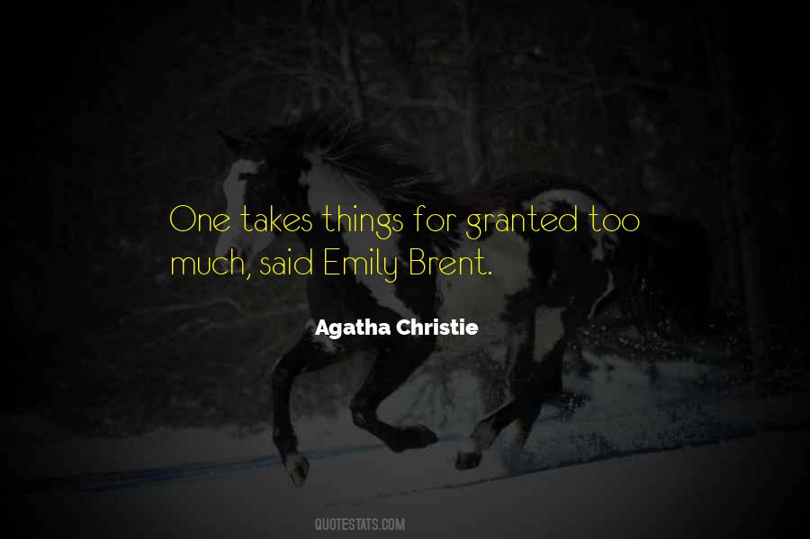 And Then There Were None Emily Brent Quotes #144331