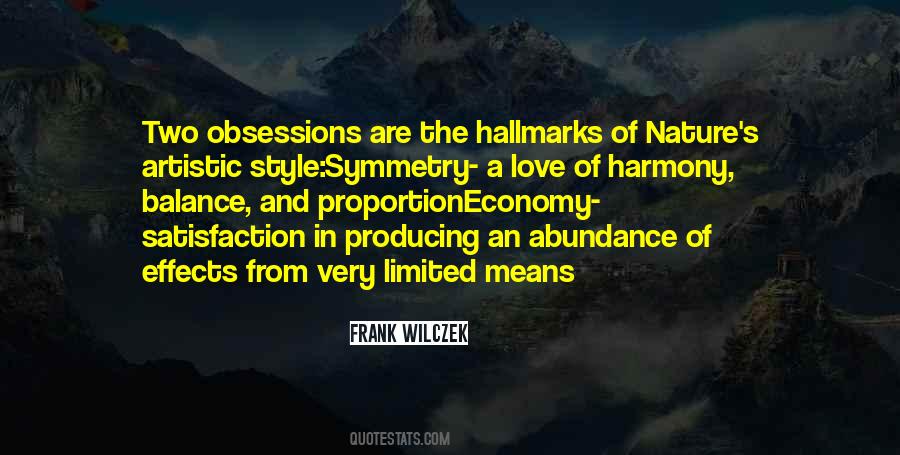 Quotes About Nature And Balance #1547007