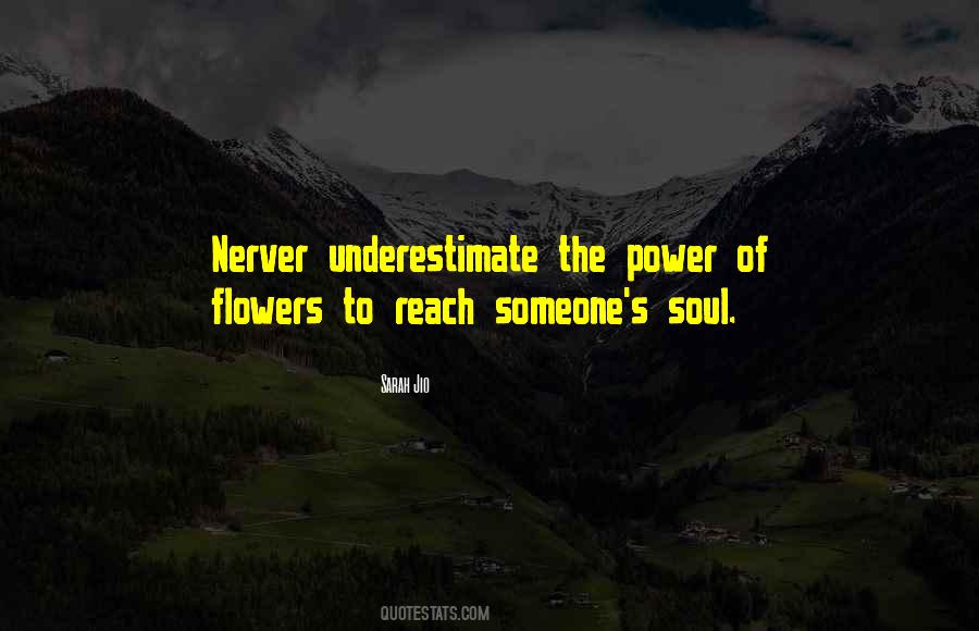 Power Of Flowers Quotes #170055