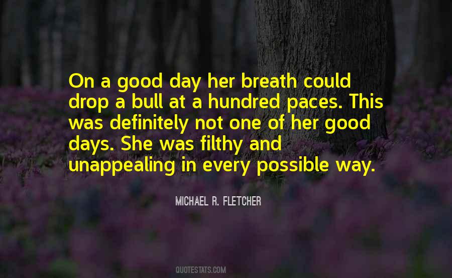 On Bad Days Quotes #1277699
