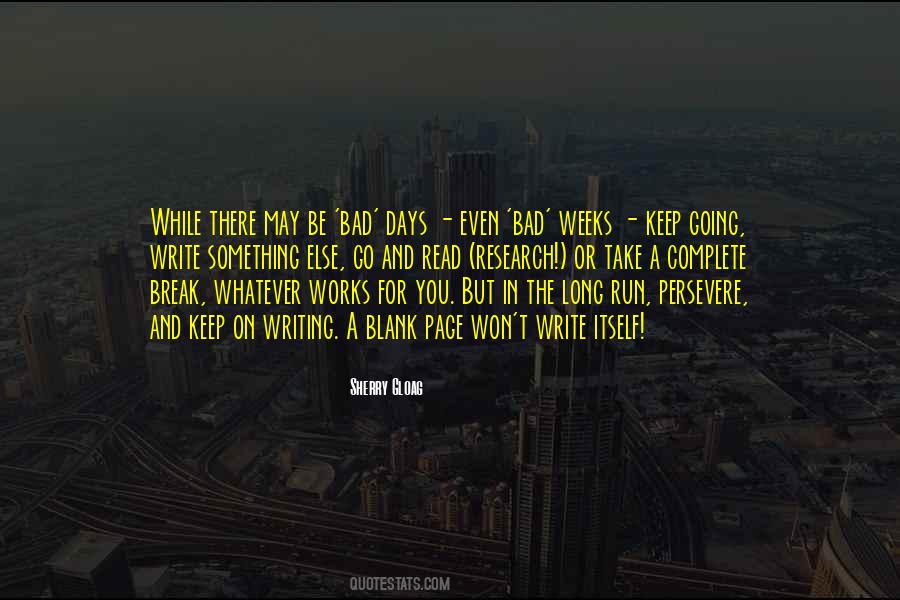 On Bad Days Quotes #889499
