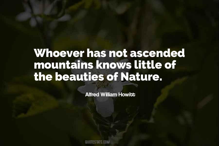 Beauty Of The Mountains Quotes #208495