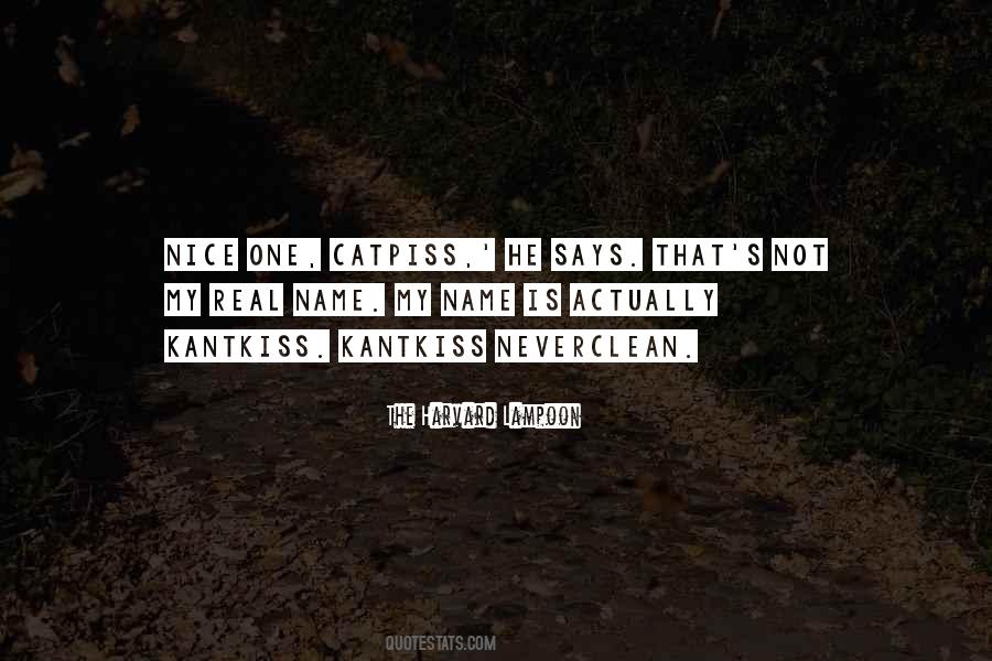Nice Name Quotes #1008346
