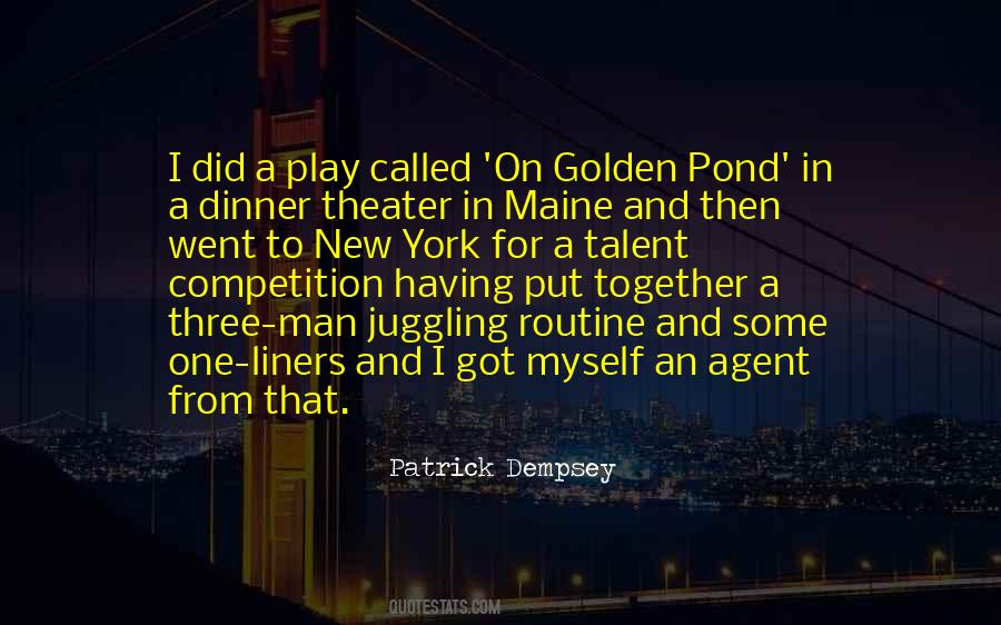 Dinner For One Quotes #303129
