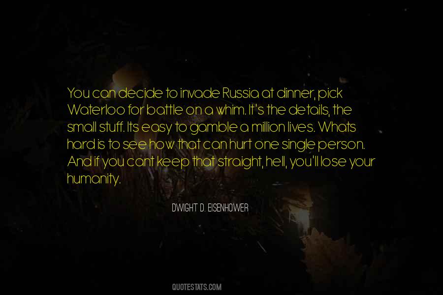 Dinner For One Quotes #706769