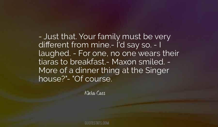 Dinner For One Quotes #958178