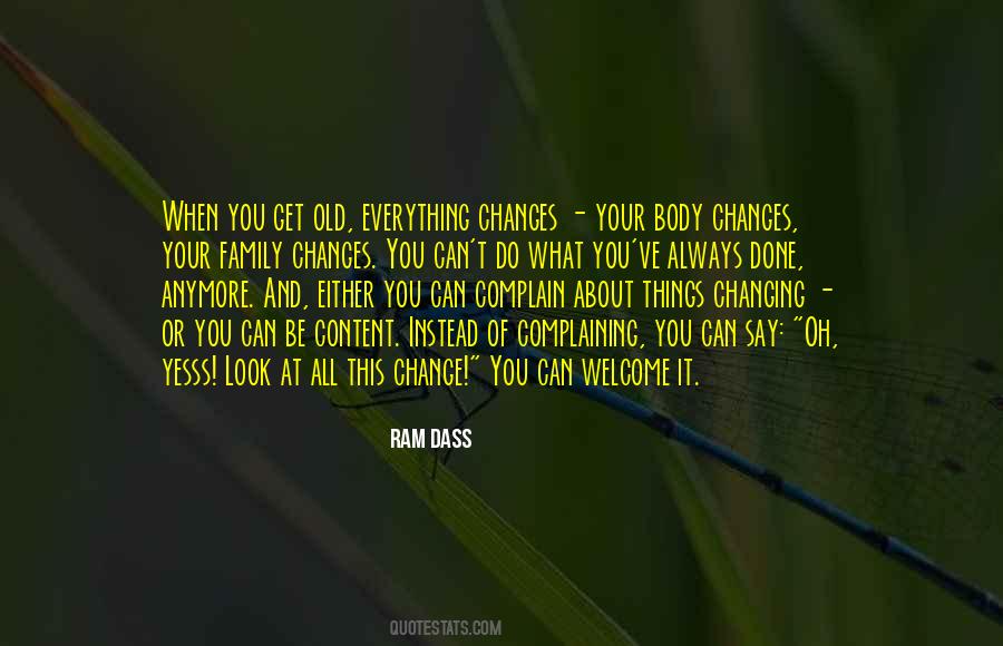 Family Changes Quotes #1811828