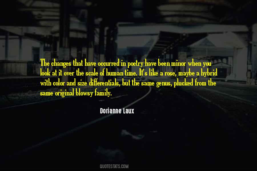 Family Changes Quotes #289324