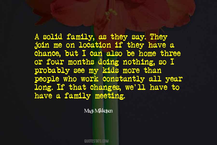 Family Changes Quotes #298820