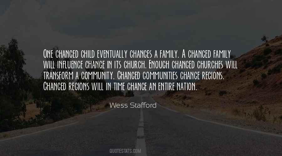 Family Changes Quotes #496403