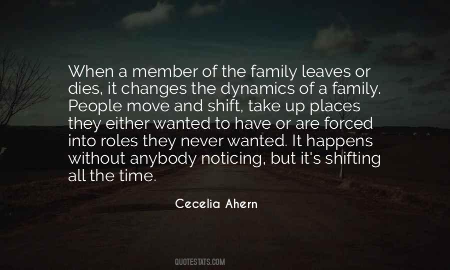 Family Changes Quotes #981665