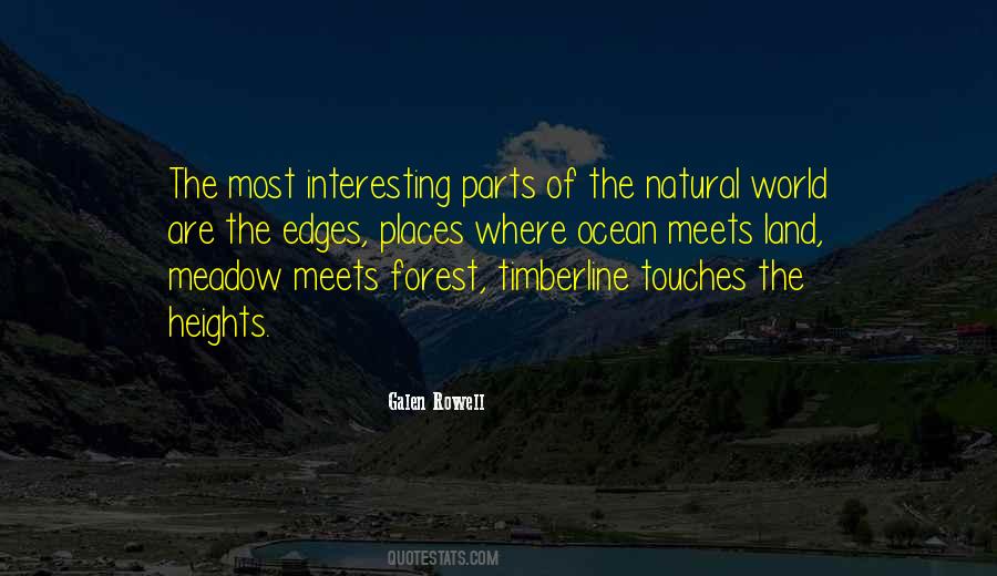 Quotes About The Natural World #1209711