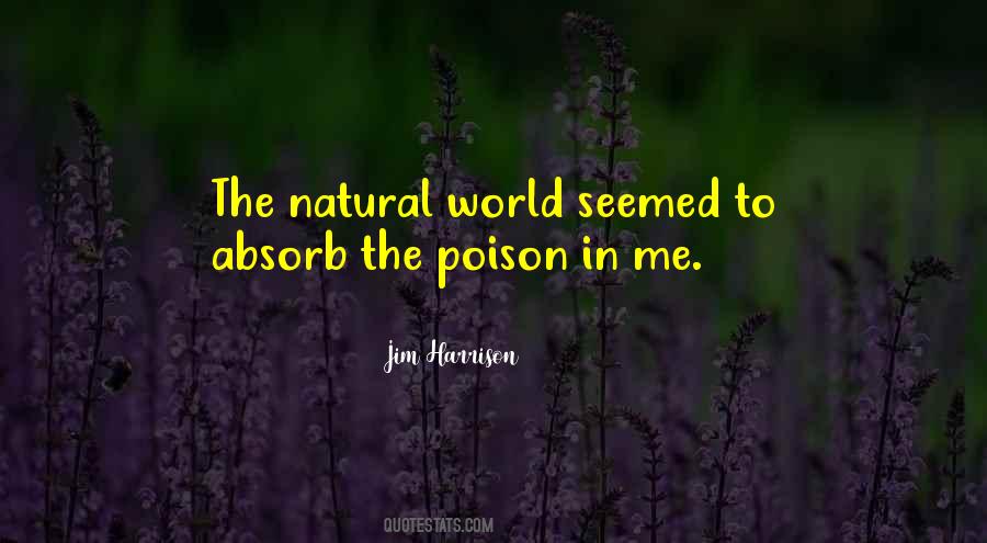 Quotes About The Natural World #892775