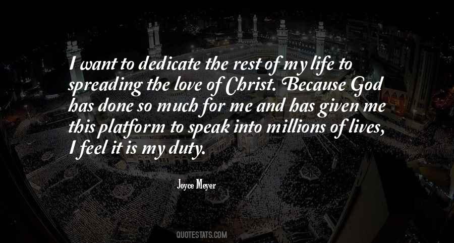 Duty Love Quotes #1135399