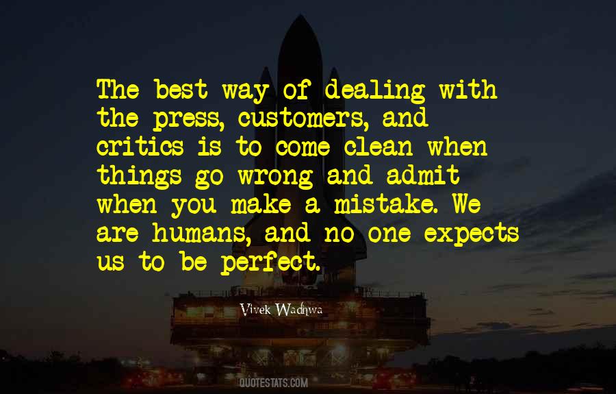 Way Of Dealing Quotes #1344552