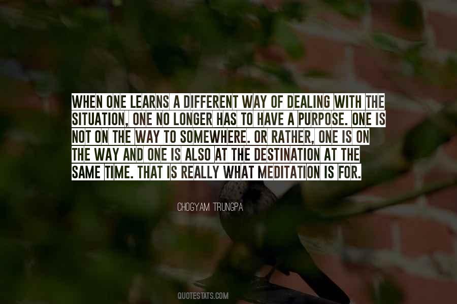 Way Of Dealing Quotes #1375415