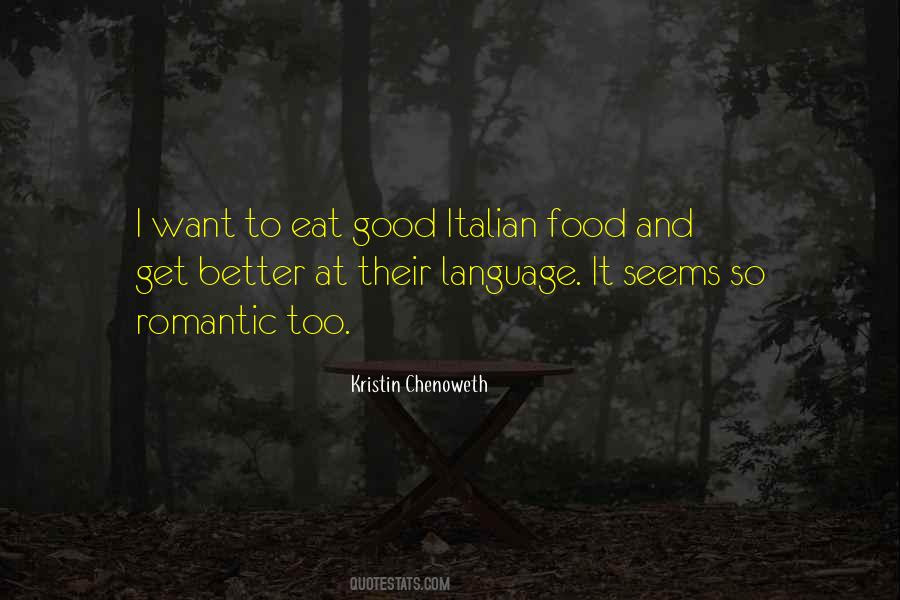 Quotes About Better Food #262117