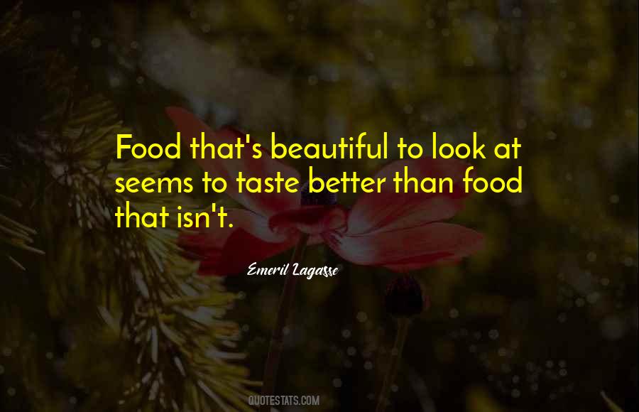 Quotes About Better Food #366717