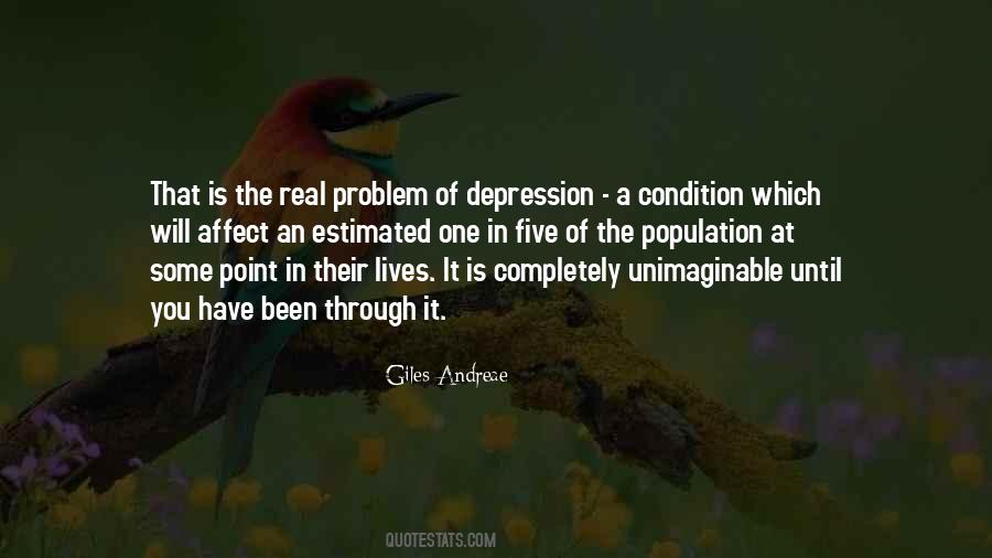 Some Depression Quotes #1323320