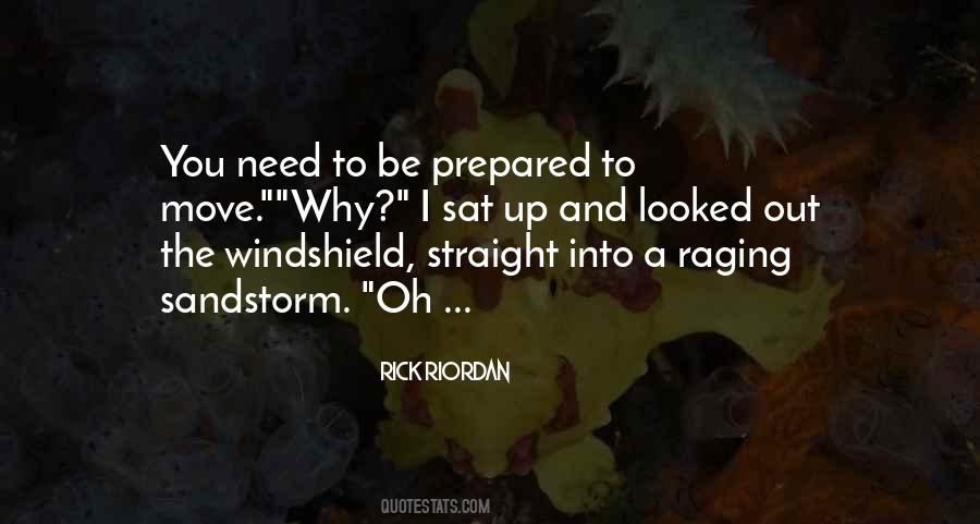 To Be Prepared Quotes #990417