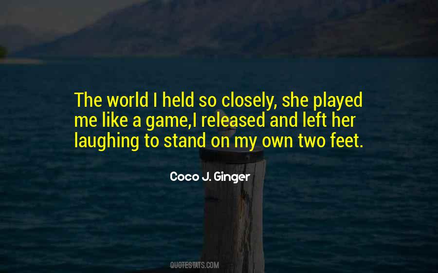 Two Feet Quotes #211141