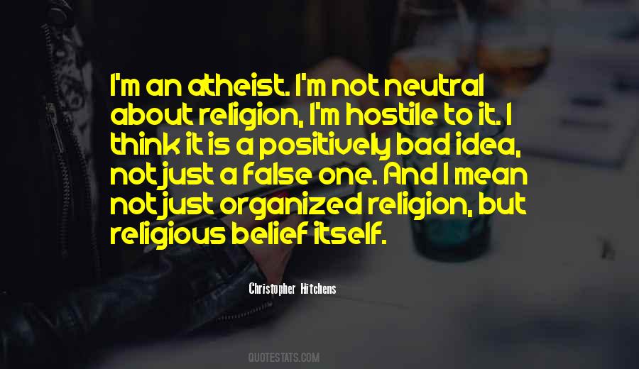 Atheist Religion Quotes #892549