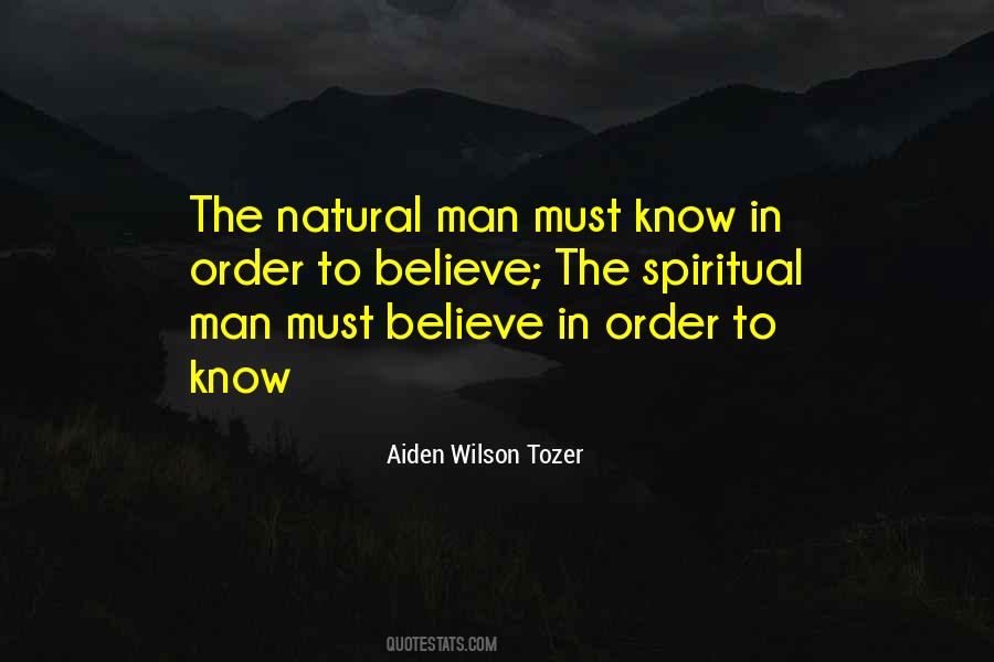 Quotes About The Natural Man #1590844