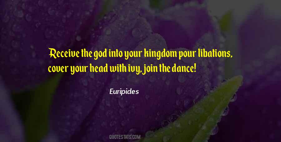 Dionysus Greek God Quotes #1196148