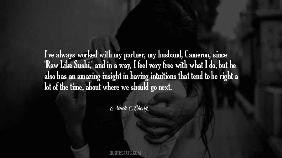 My Husband To Be Quotes #1851630