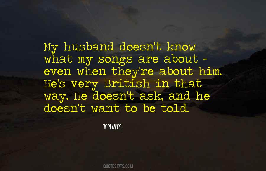 My Husband To Be Quotes #838833