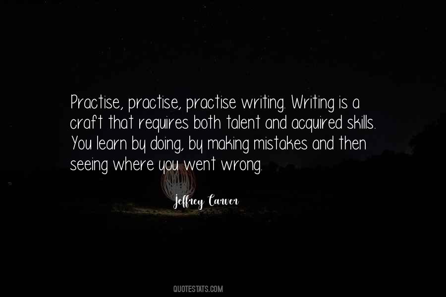 Learn By Making Mistakes Quotes #1115631