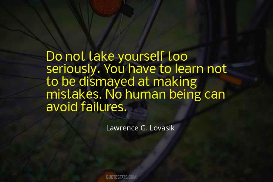 Learn By Making Mistakes Quotes #461106