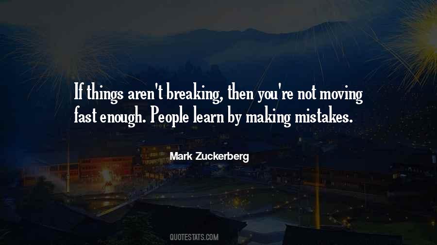 Learn By Making Mistakes Quotes #735509