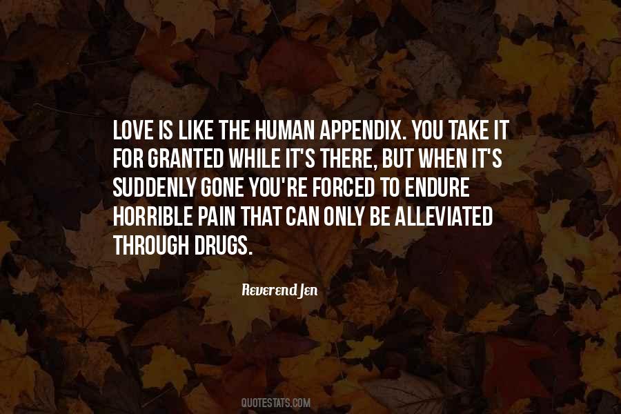 Take For Granted Love Quotes #1331091