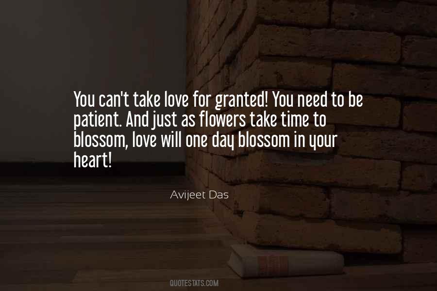 Take For Granted Love Quotes #683441