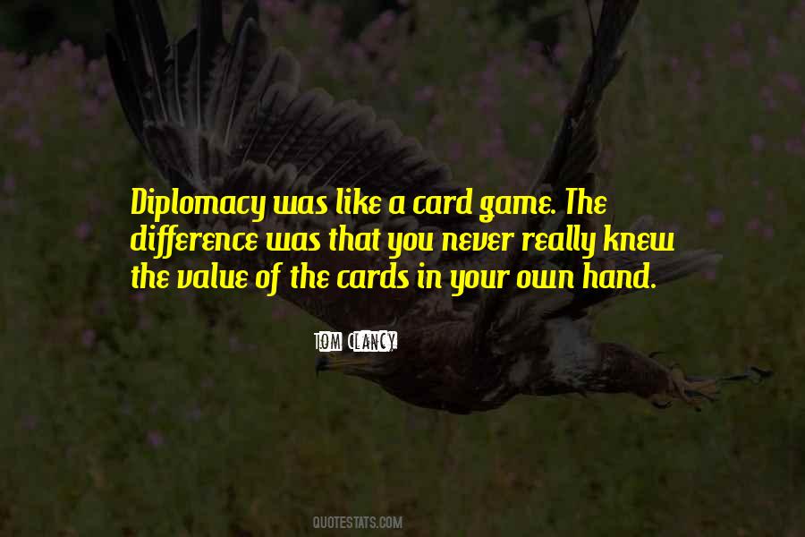 Diplomacy Game Quotes #557557