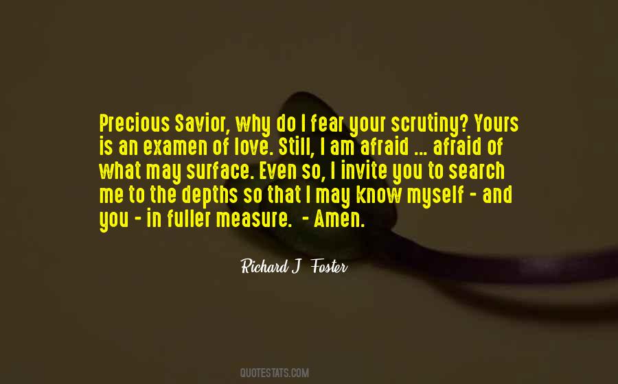 Why Are You Afraid To Love Me Quotes #185412