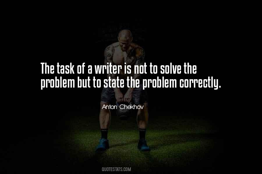 The Problem Is Not The Problem Quotes #57087