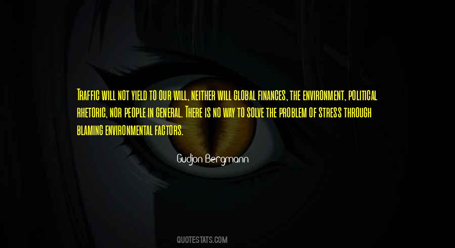 The Problem Is Not The Problem Quotes #58110