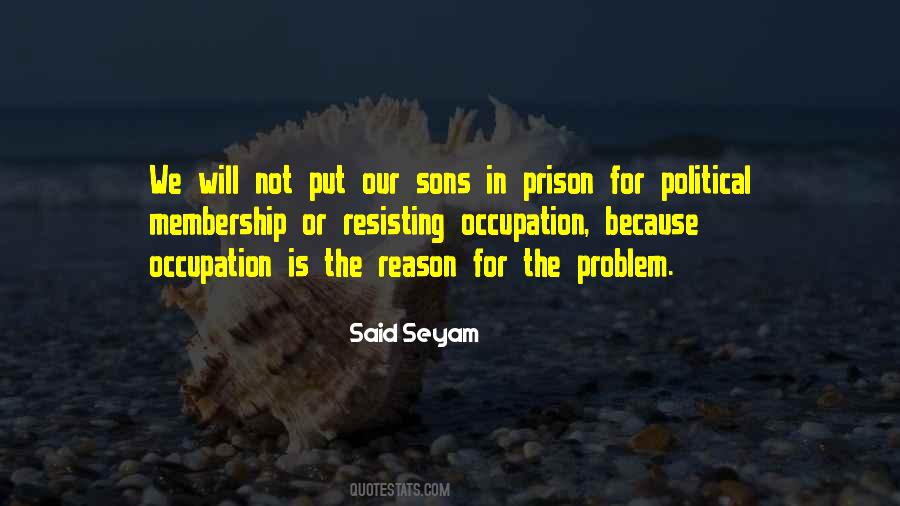 The Problem Is Not The Problem Quotes #70842