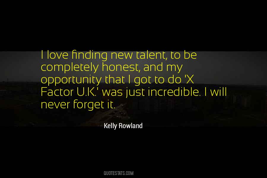 Finding Talent Quotes #1065983