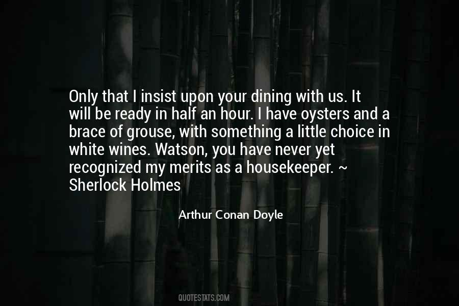Watson And Sherlock Quotes #1465324