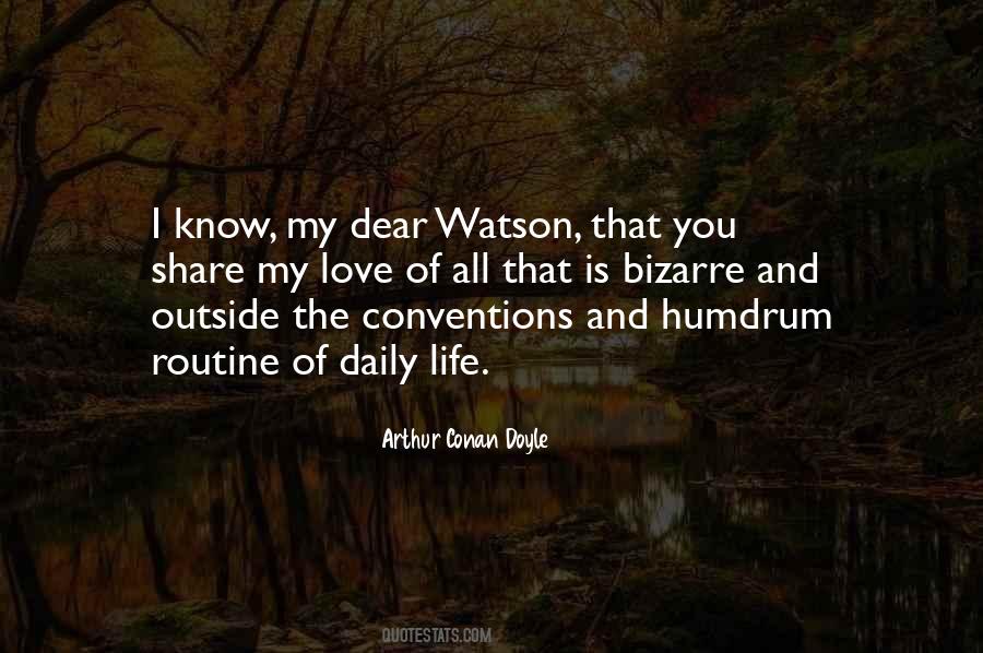 Watson And Sherlock Quotes #439464