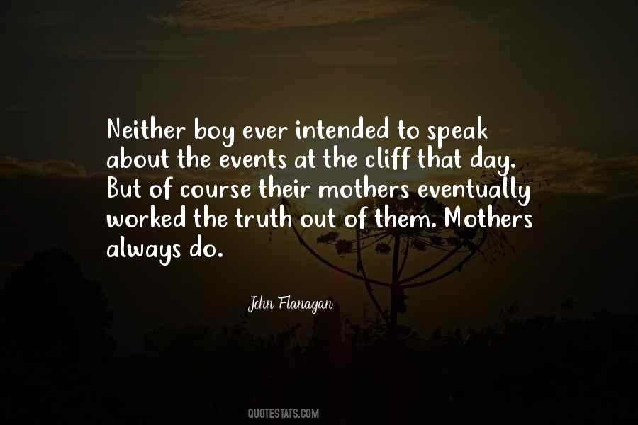 Quotes About Mothers Boy #335584