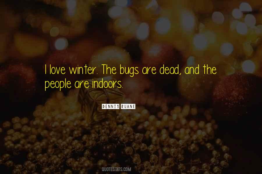I Love Winter Quotes #451315