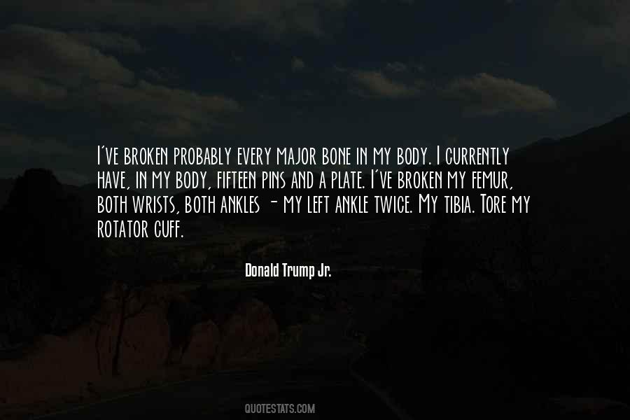 U Left Me Broken Quotes #115649