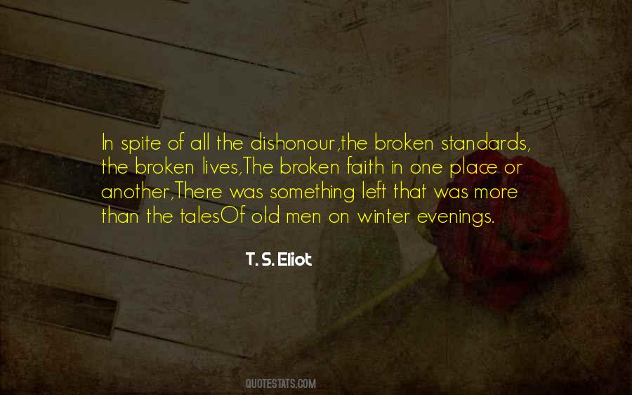 U Left Me Broken Quotes #393388