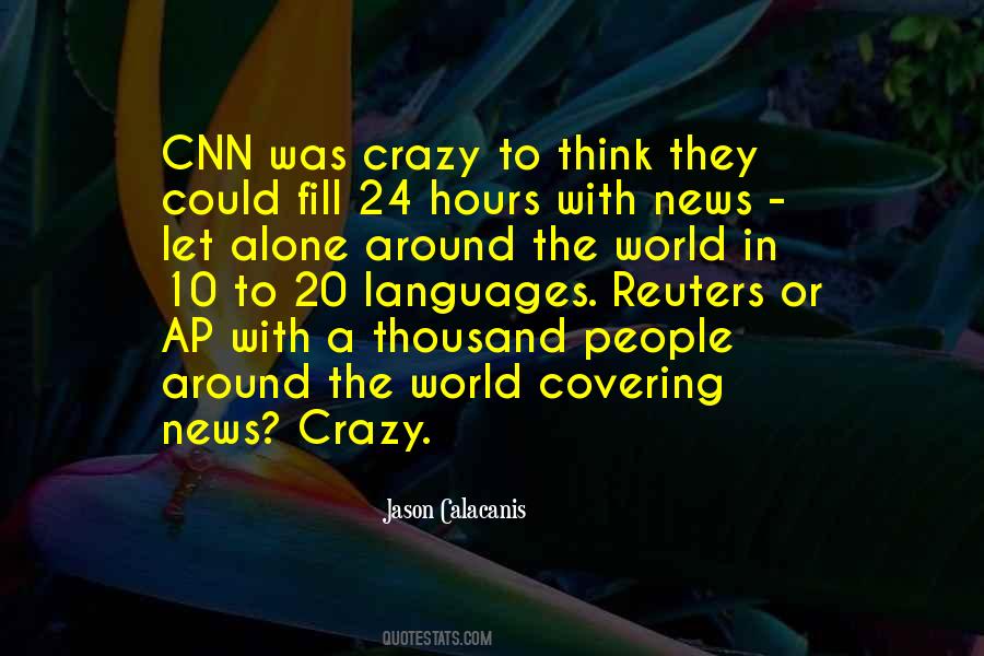 Its Okay To Be Crazy Quotes #39128