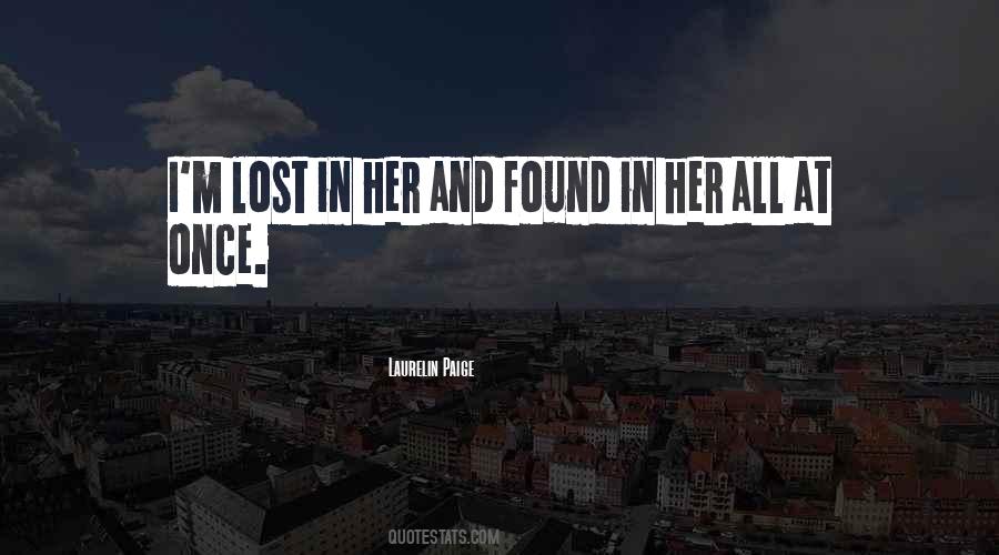I M Lost Quotes #800841