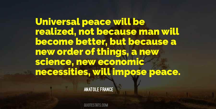 In Order To Have Peace Quotes #950070